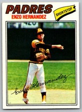 1977 Topps #522 Enzo Hernandez     San Diego Padres