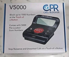 CPR V5000 Call Blocker for Landline Phones - Block Robocalls, Stop Spam Callers