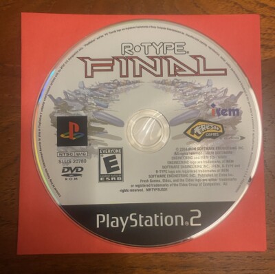 R-Type Final (Sony Playstation 2 PS2) DISC ONLY Tested