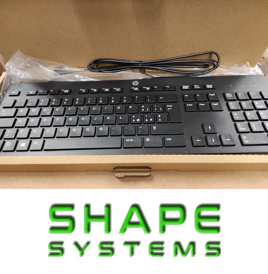 HP Slim Business USB Keyboard Italian 803181-061  Inc VAT - Image 3 of 4