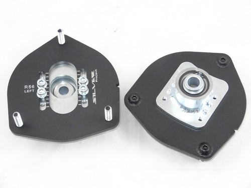 Camber Plates for Mini Cooper R56 One Cooper S - ADJUSTABLE - BLACK - Picture 2 of 2