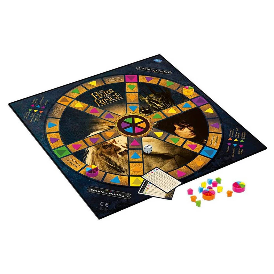 Lord of the Rings Trivial Pursuit Collector's Edition German Language Brand New - Image 2 of 4
