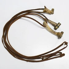 Vintage Homemade Black Powder Shot Measuring Devices