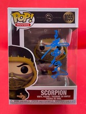 HIROYUKI SANADA signed Autogramm Funko Pop MORTAL KOMBAT in Person autograph COA