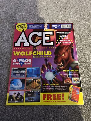 ACE (Advanced Computer Entertainment) Magazine - Rare Issue 52 Jan 1992