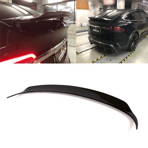 Details About Carbon Fiber Rear Trunk Spoiler Boot Wing For For Tesla Model X Sedan 2016 2018