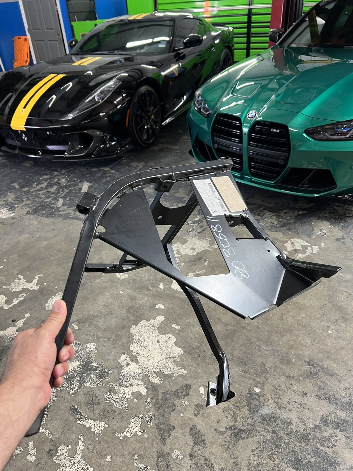 Ferrari F430, Scuderia, 16M RH Radiator Cage, New P/N 80305811