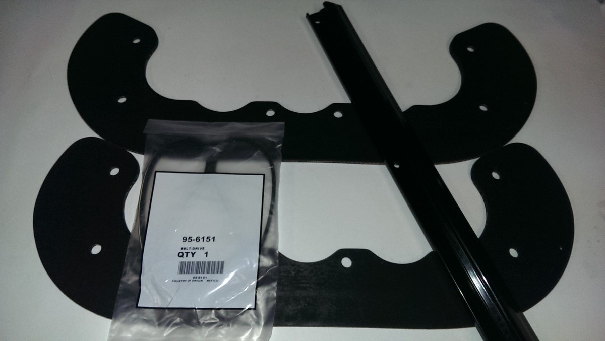 Genuine Toro CCR 2000 Snowblower Auger Paddles & Scraper Belt Kit - OEM Parts 99-9313, 55-8760, 55-9300