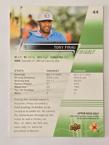 2024 Upper Deck Golf Base--You pick...Complete Your Set! - Bild 40 von 96