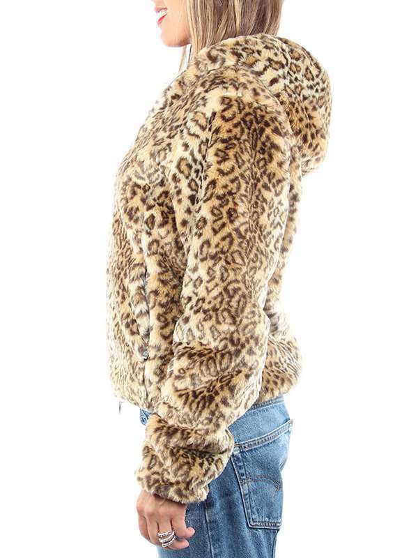 Katie ファーコート ヒョウ柄 レオパード Katie ファーコート ヒョウ柄