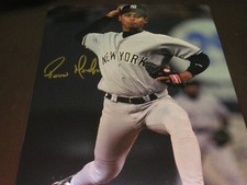 5X WORLD SERIES CHAMPION YANKEES RAMIRO MENDOZA AUTOGRAPHED 8X10 PHOTO COA