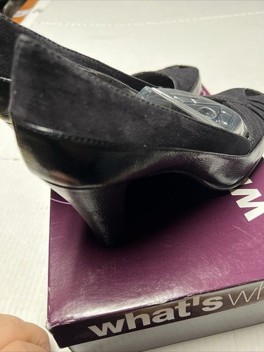 What’s What By Aerosoles Peep Toe Heels Women’s SZ 8.5 M Shoes New In Box - Picture 14 of 24
