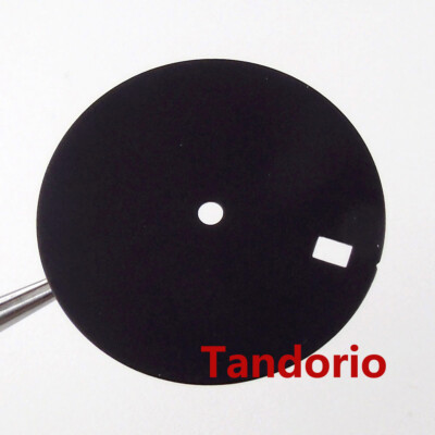29mm black blue green white gold watch dial fit NH35 NH36 movement fit 3 o'clock