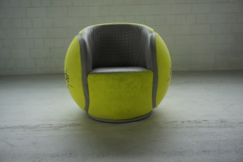 Sedia palla da tennis De Sede divano poltrona divano design poltrona seduta Desede - Foto 1 di 7