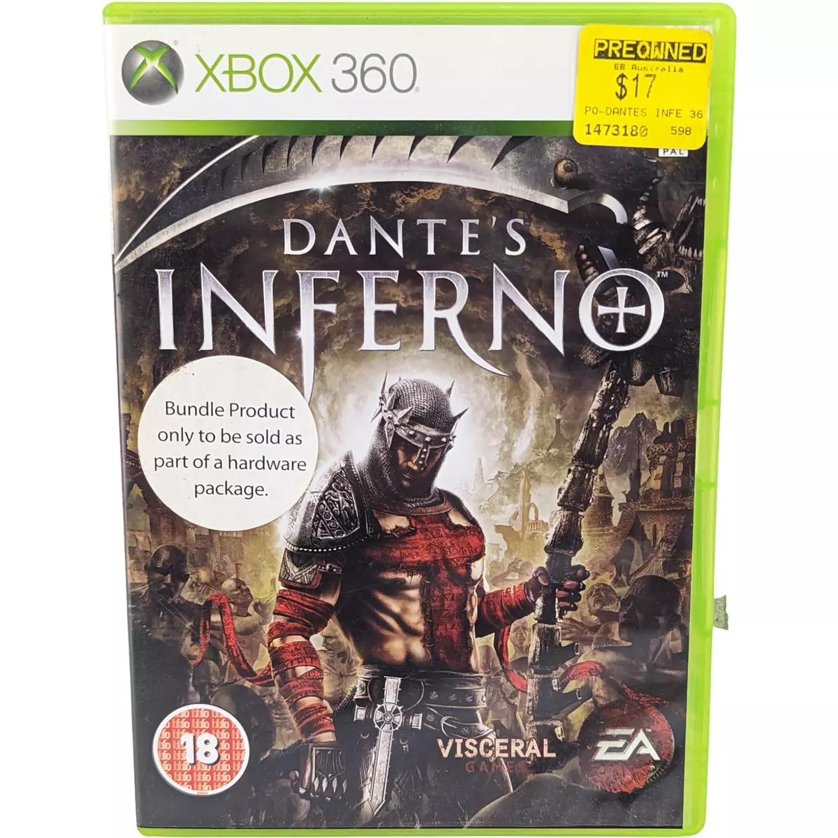 Dante's Inferno Xbox 360