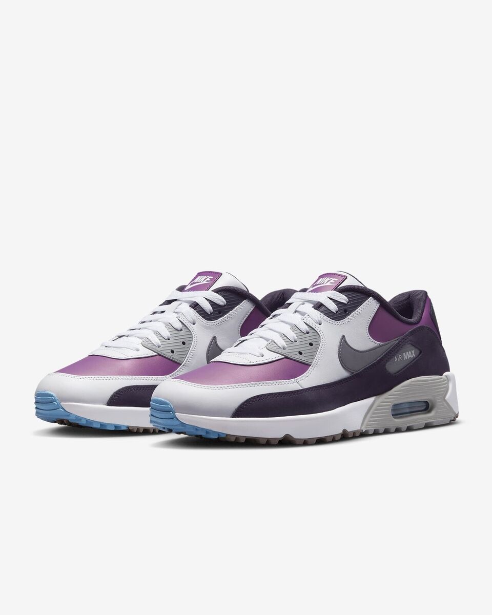 NEW Mens NIKE Air Max 90 G NRG Golf Shoes DQ4128-155 Purple NEW Mens NIKE Air Max 90 G NRG Golf Shoes DQ4128-155 Purple