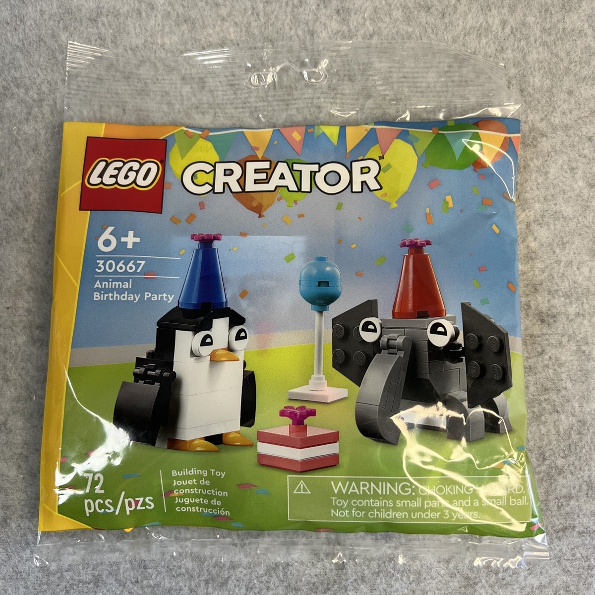 LEGO CREATOR: Animal Birthday Party 30667 Polybag
