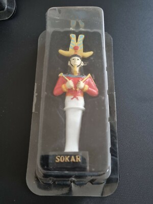 SOKAR - Altägyptische Götter - Figur - Neu & Versiegelt - Vintage 