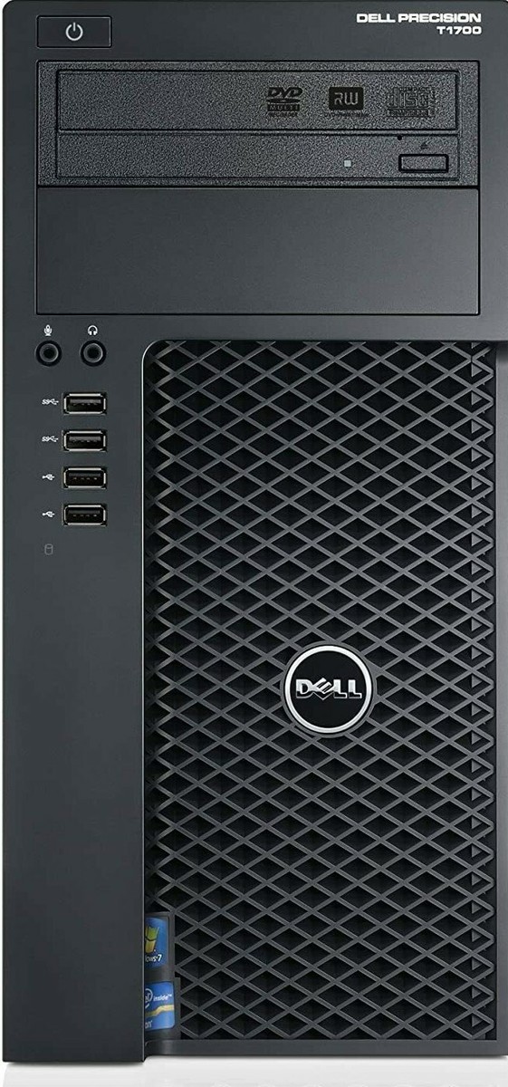 Dell Precision T1700 Xeon CPU E3-1245 V3 3.40GHz 16GB Ram {NO HD}