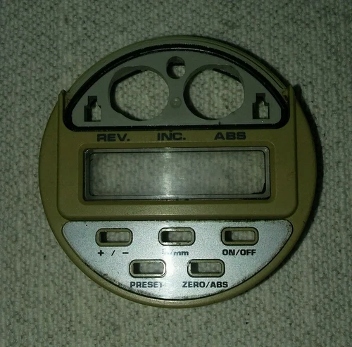 Mitutoyo Digimatic Micrometer 543 Series Front Cover OEM Parts Repair