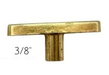 Replacement T Key for Sankyo Music Box Movements Brass size 3/8" No returns