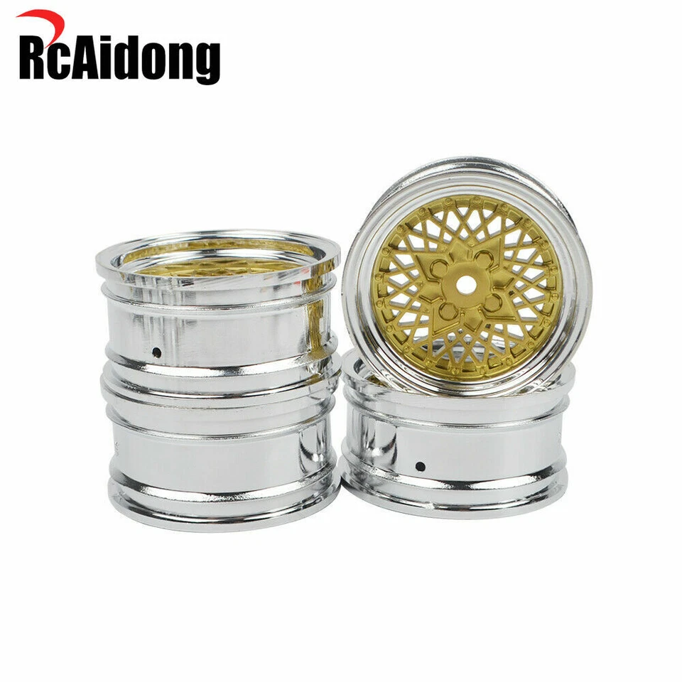 RC Wheels Offset 6mm For Tamiya TT-02 SRX MST Redcat HPI 1/10 On-Road Drift Car - Image 3 of 4