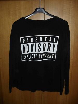 PARENTAL ADVISORY FELPA NERA