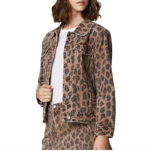 cheetah jean jacket