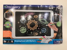 discovery neon glow drawing board