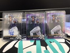 jorge ona 2017 bowman chrome lot of 3 cards