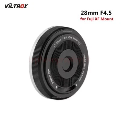 VILTROX AF 28mm F4.5 Auto Focus Full Frame Lens Ultra-thin For Fujifilm X-Mount