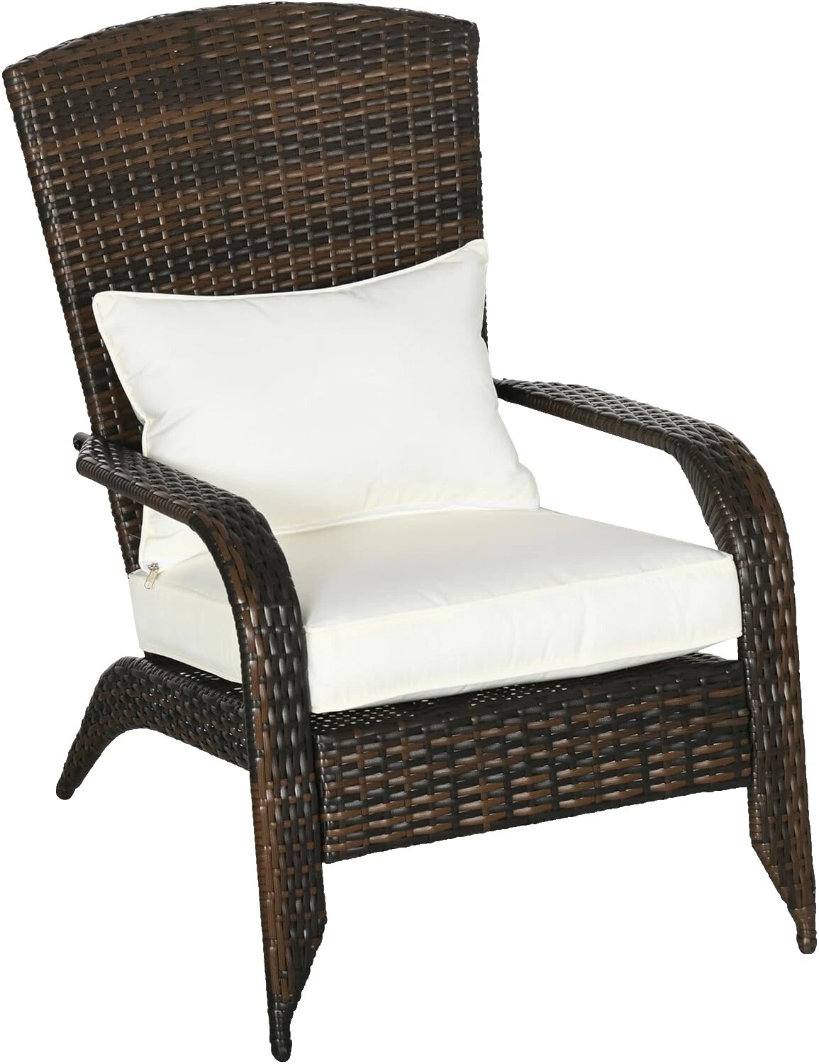 Silla Adirondack de mimbre Sillas De Patio