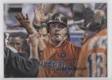 2018 Topps Stadium Club Black Foil Justin Bour #13 4g3