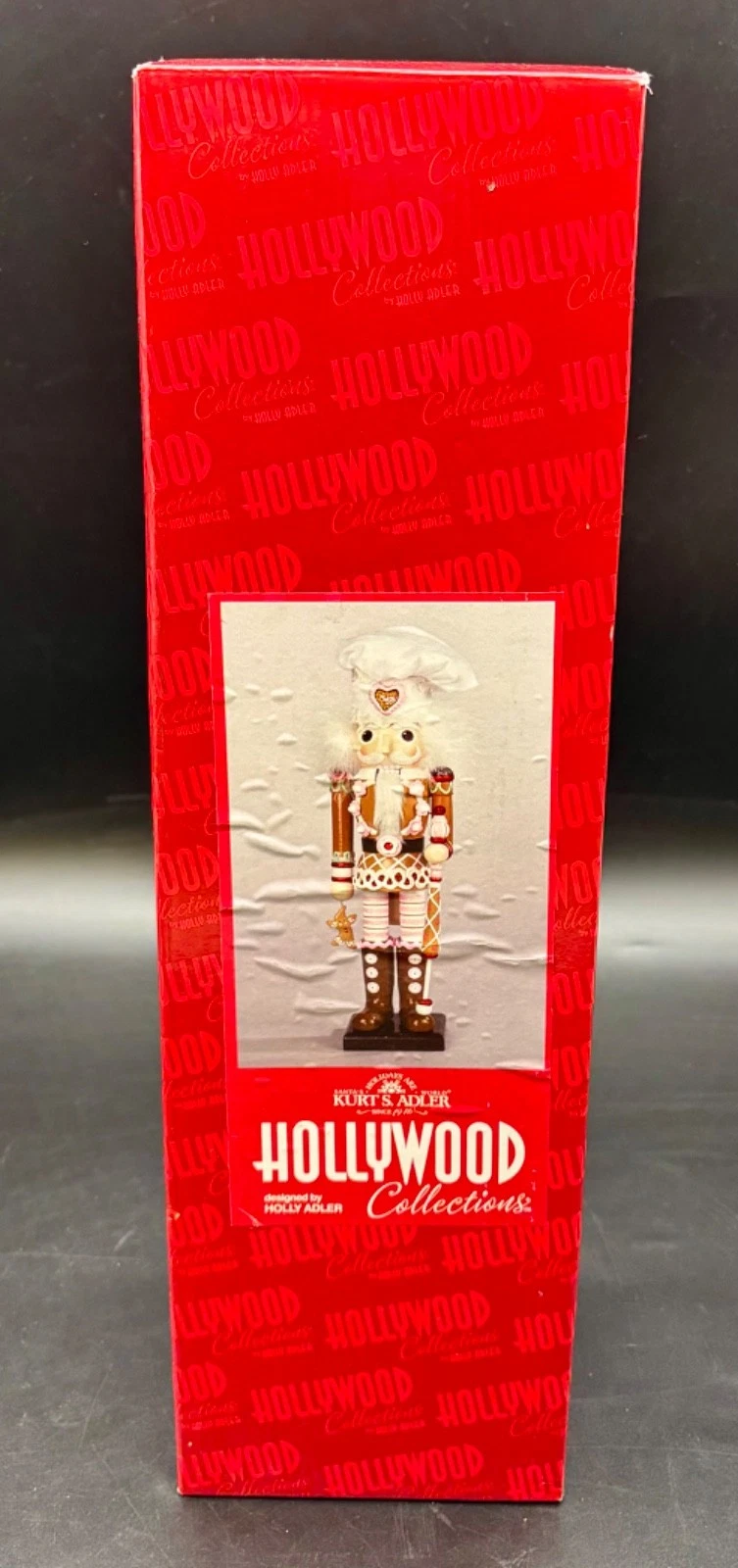 Kurt Adler C6022 16" Hollywood Nutcrackers Pink Gingerbread Baker NIB