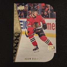 2019-20 Upper Deck - Rookie Tribute Die-Cuts Adam Boqvist #18 (RC)