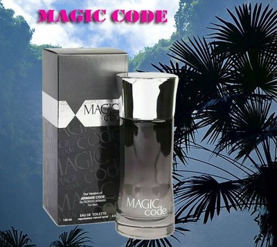 2X MAGIC CODE Men' s Cologne Fragrance Mirage Brand 3.4 Oz Eau de Toilette Spray