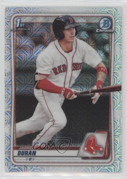 2020 Bowman Chrome Prospects Mega Box Mojo Refractor Jarren Duran #BCP-144 0f5t