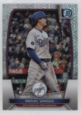 2023 Bowman Mega Box Chrome Mojo Refractor Miguel Vargas #88 1i5t