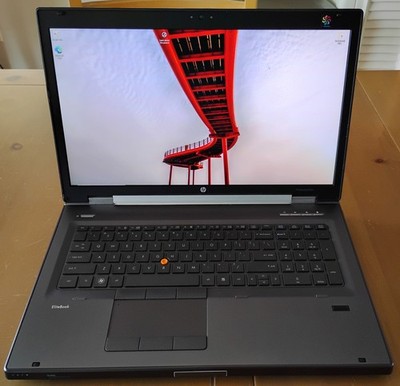 HP DreamColor 17'' EliteBook 8760w Laptop i7 2820QM Nvidia Quadro M3000M 16GB