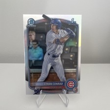 2025 Bowman Draft | Ethan Conrad | 1st Bowman Chrome Refractor | Cubs 
