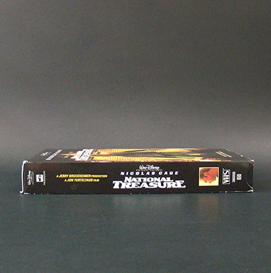 National Treasure VHS 2005 Nicolas Cage Late Release Rare OOP HTF 00s - Image 4 of 4