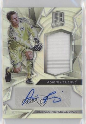 2016-17 Panini Spectra Jersey 189/199 Asmir Begovic #JA-AB Auto 0m1