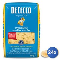 24X Multipack De Cecco Pasta Aus Hartweizengrieß Orecchiette Nr. 91 500