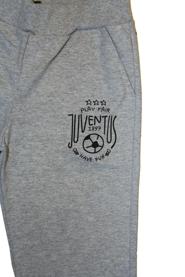Pantalone tuta da bambino in cotone FC Juventus - Immagine 2 di 3