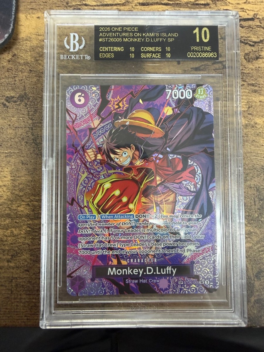 Monkey.D.Luffy (SP) ST26-005 Adventure On Kami's Island OP15 BGS
