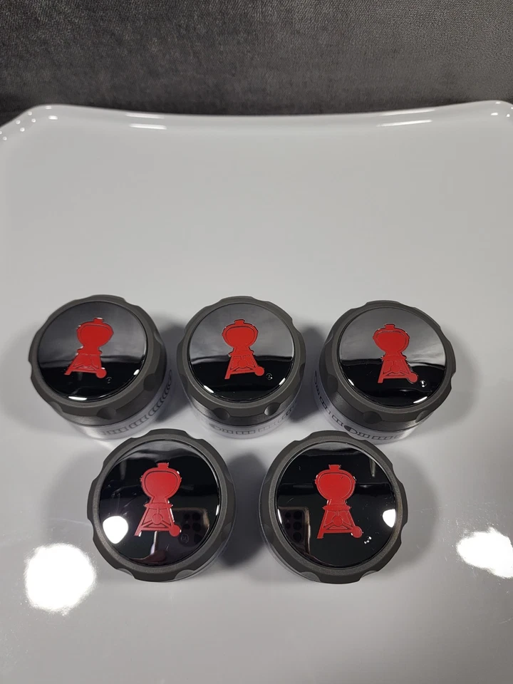 NEW Weber Summit Series Grill Lighted Control Knobs/Set of 5/BBQ/Authentic Parts - Image 4 of 4