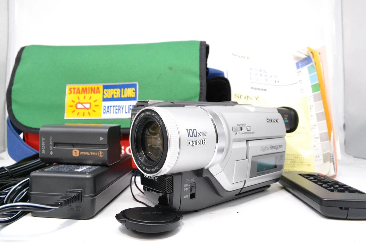 Sony Handycam Digital 8 Camcorders 360x Digital Zoom for sale | eBay