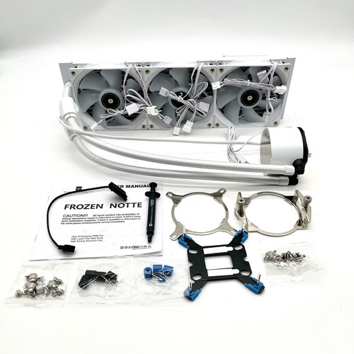 Thermalright Frozen Notte 360 White ARGB All In One CPU Liquid Cooler TLE12WS V2