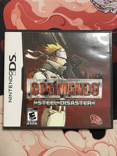 Commando: Steel Disaster Nintendo DS Authentic CIB Complete w/ Insert and Manual