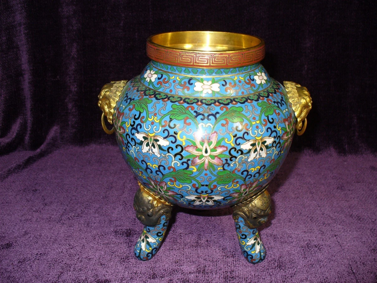 景泰蓝香炉| eBay